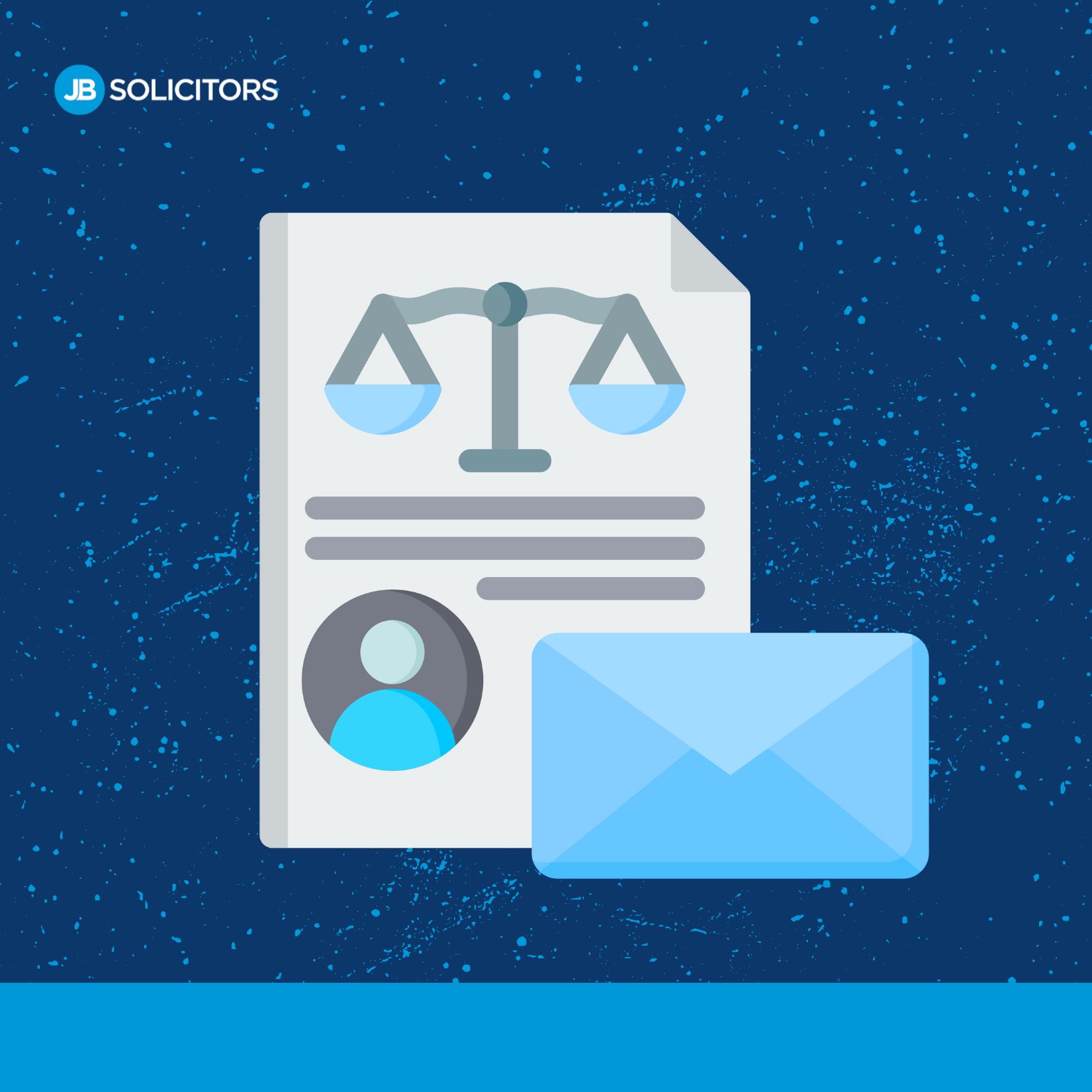 an envelope and a legal document