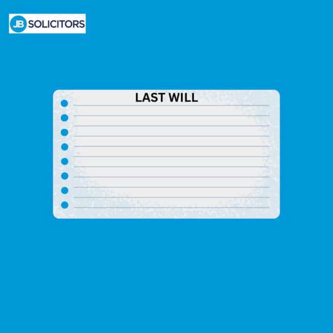 last will and testament document