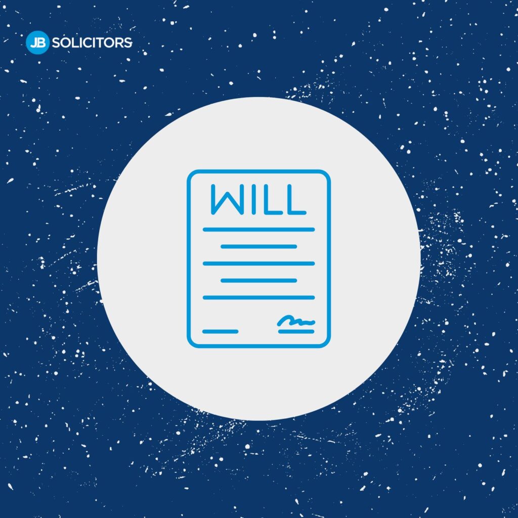 a completed last will and testament