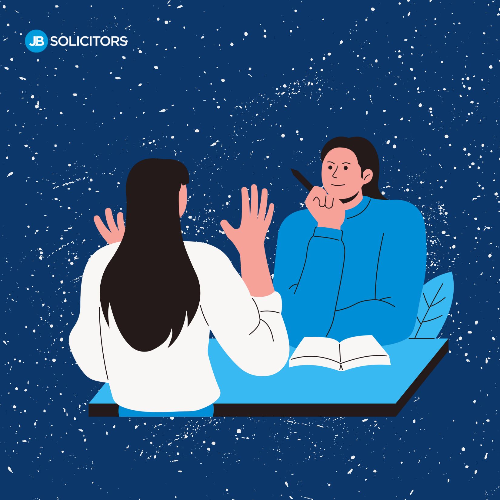 a woman talking to a marriage counsellor