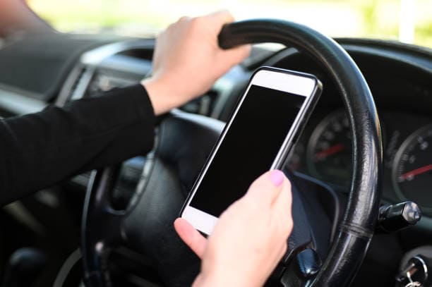 using mobile phone while driving nsw