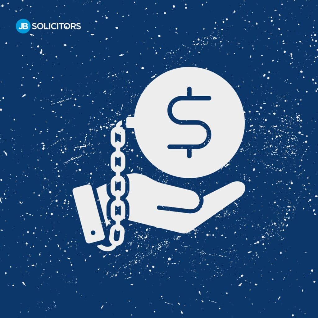 trapped in debt